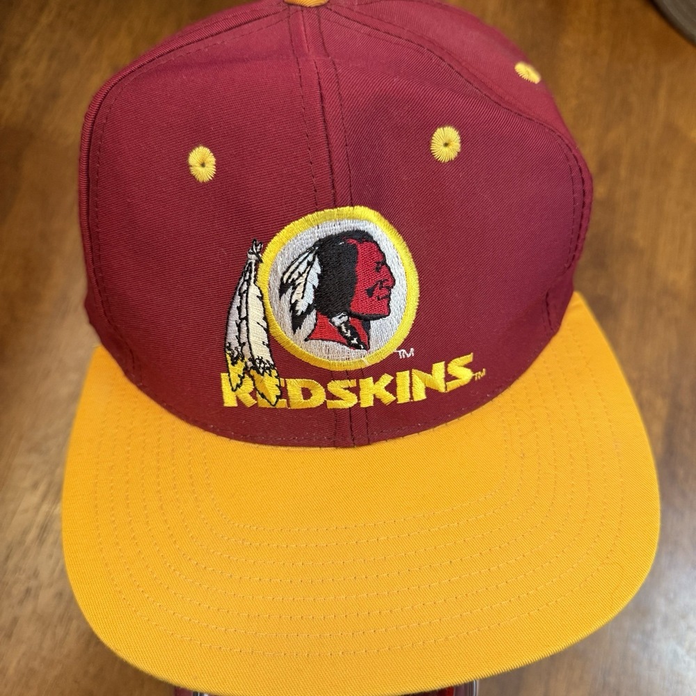 Vintage‎ Washington Redskins Hat SnapBack One Size Deadstock Eastport Plain Logo